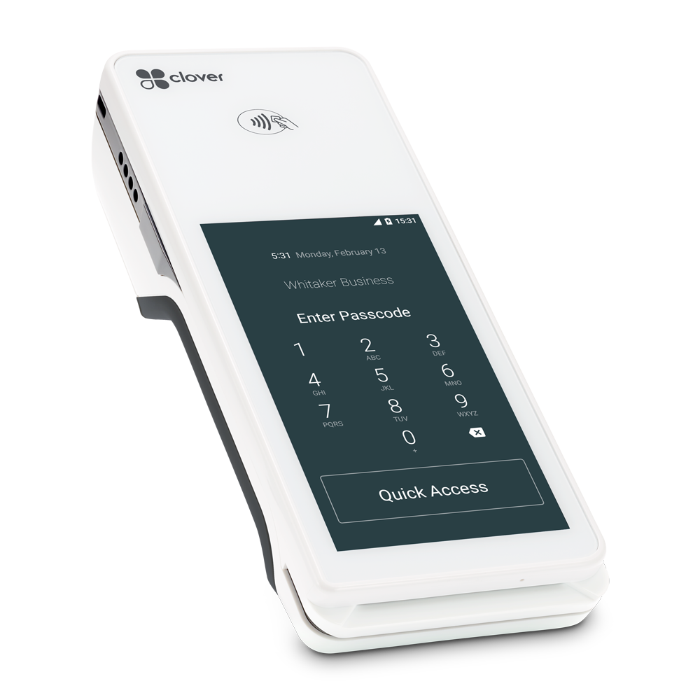 Mobiles Zahlungsterminal Clover Flex