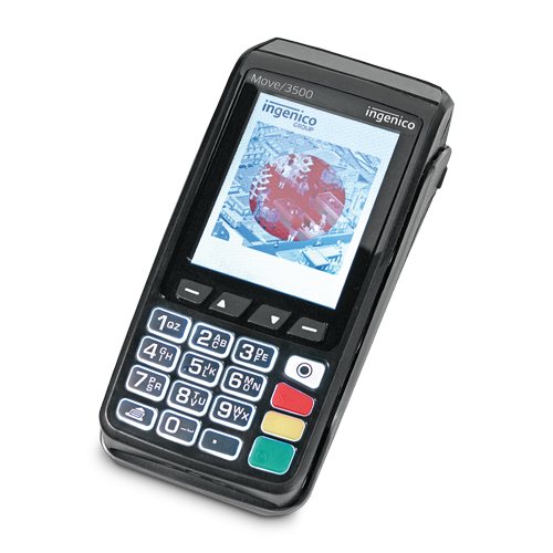 Mobiles Zahlungsterminal Ingenico Move3500